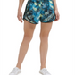 Calvin Klein Women's Printed Shorts Green Size X-Large