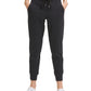Calvin Klein Women's Slim Fit Full Length Jogger Pants Black Size Large