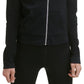 Calvin Klein Women's Zip Front Hoodie Black Size Medium