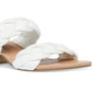 Dv Dolce Vita Women's Stacey Plush Braided Sandals White Size 8.5M
