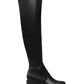 Dv Dolce Vita Women's Nitro Over The Knee Lug Boots Black Size 9 M