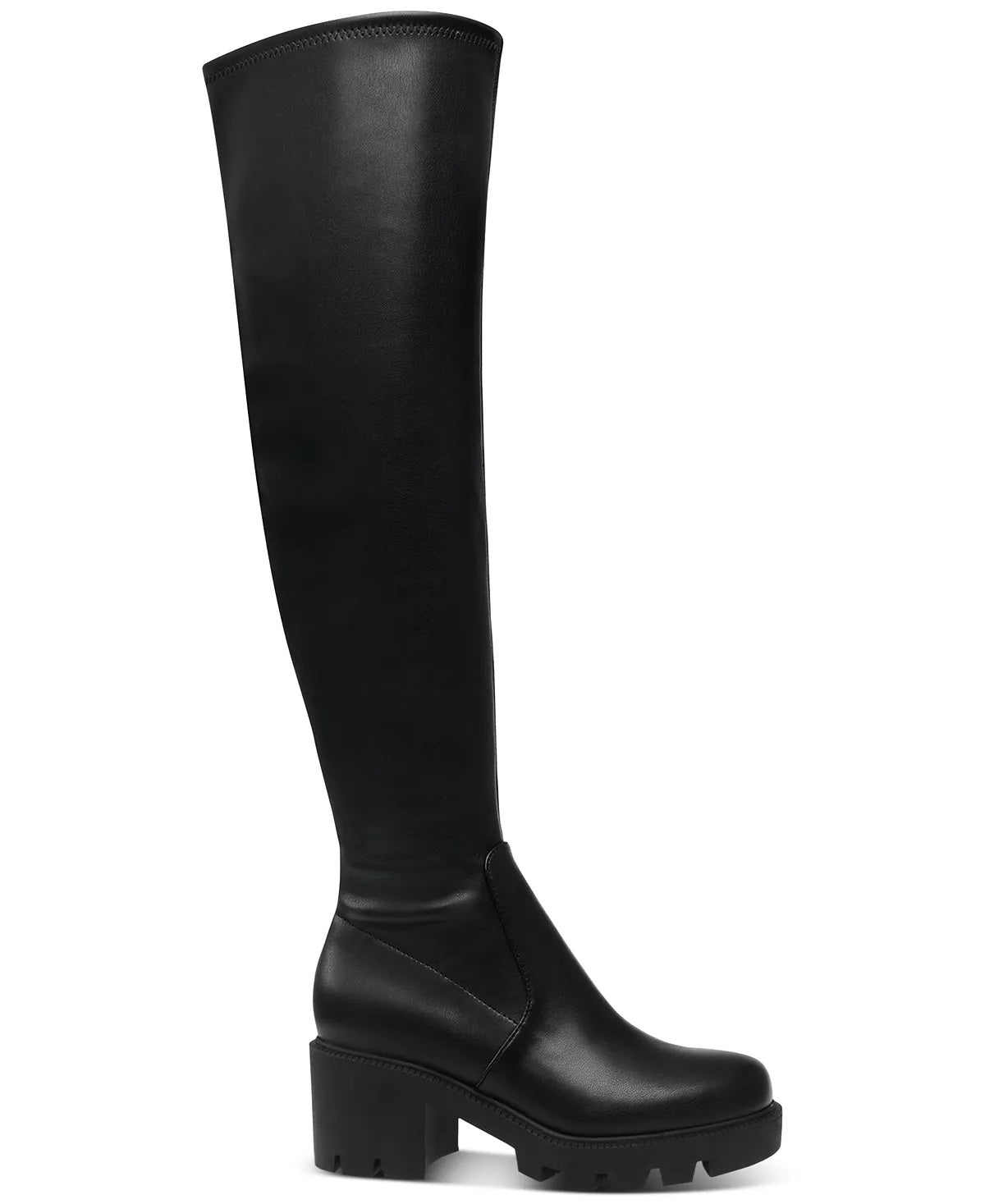 Dv Dolce Vita Women's Nitro Over The Knee Lug Boots Black Size 9 M