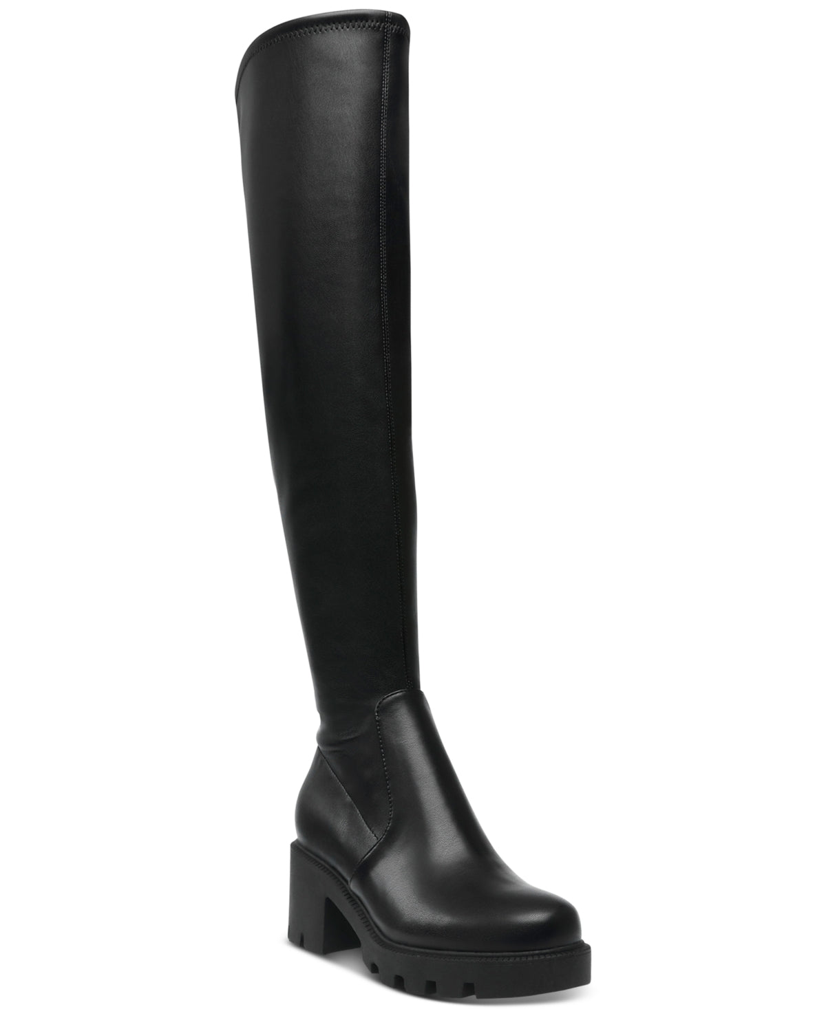 Dv Dolce Vita Women's Nitro Over The Knee Lug Boots Black Size 9 M