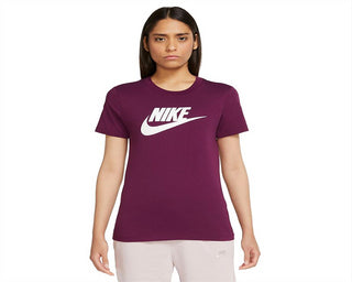 Nike Women's Sportswear Essential T-Shirt Wine Size X-Large