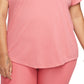 Nike Women's Dry Legend Training Top Pink Size 1X