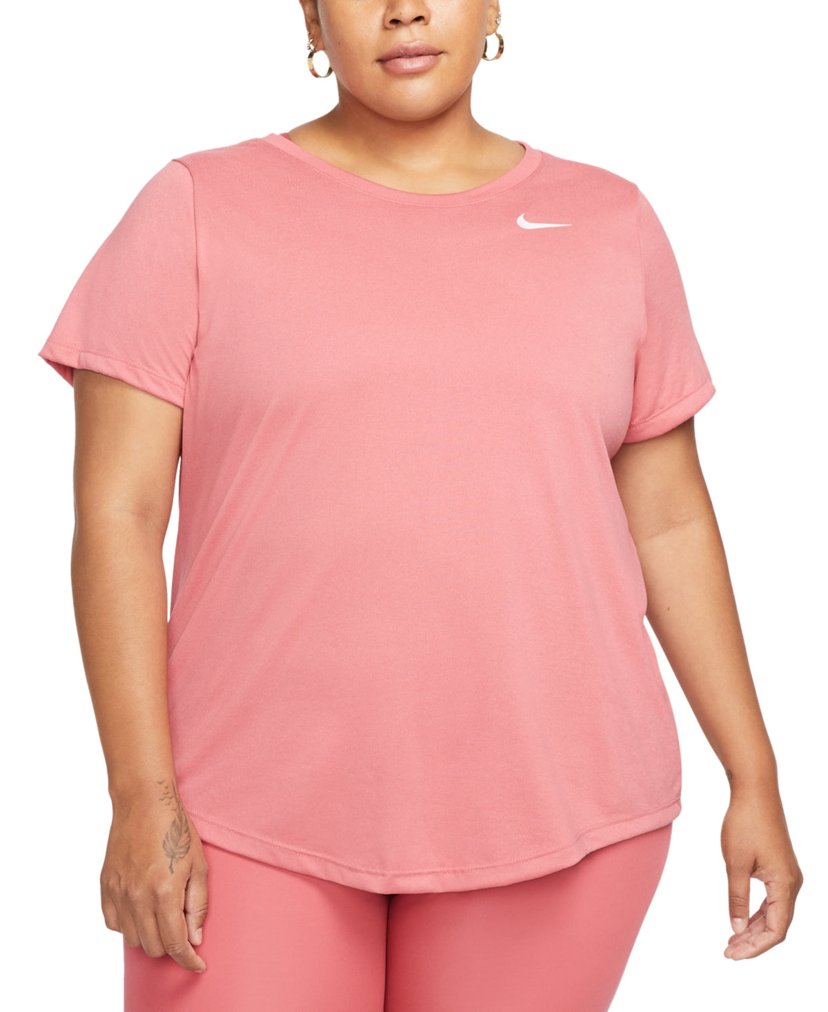 Nike Women's Dry Legend Training Top Pink Size 2X