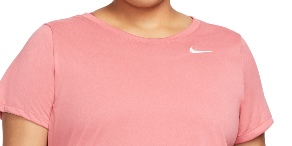 Nike Women's Dry Legend Training Top Pink Size 2X
