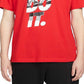 Nike Men's Big & Tall Just Do It. Tee Men's Red Size 3XL