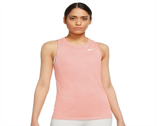 Nike Women's Dri FIT Training Tank Pink Size XL