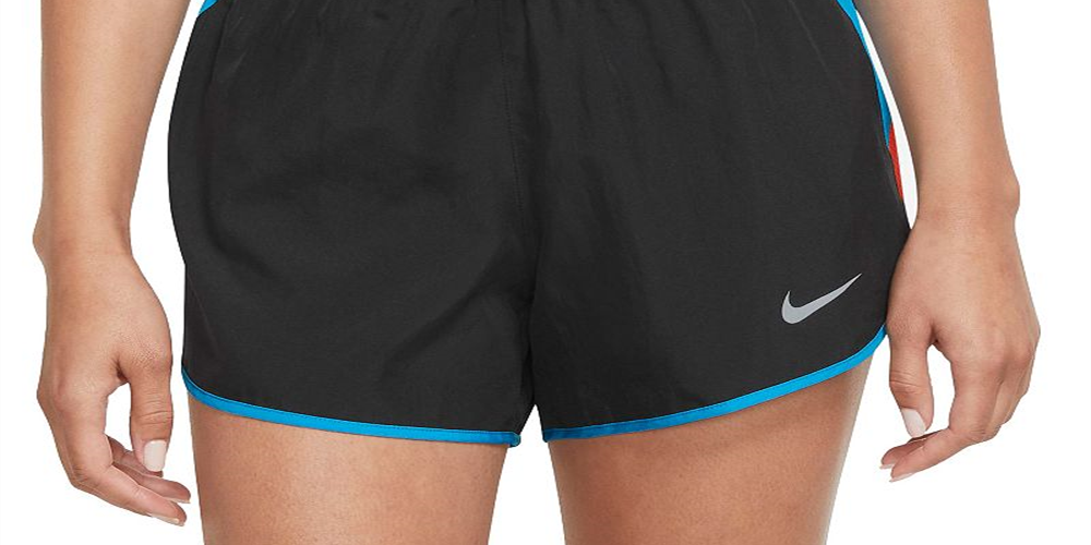 Nike Women's 10K Running Shorts Silver Size Small