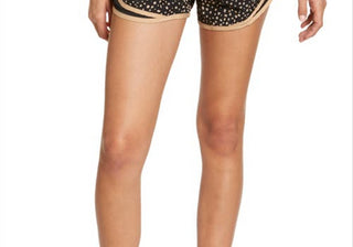 Nike Women's Dri-FIT Tempo Running Shorts in Black/Black/Hemp/Wolf Grey Size Small