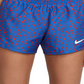 Nike Women's Dri FIT 10K Americana Running Shorts Blue Size Large