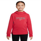 Nike Girl's Pullover Hoodie Red Size X-Large