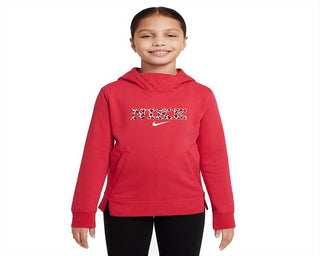 Nike Girl's Pullover Hoodie Red Size X-Large