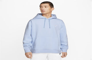 Nike Men's Sportswear Club Hoodie White Size Small