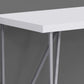 Computer Desk For Home Office Laptop, Contemporary & Modern - White