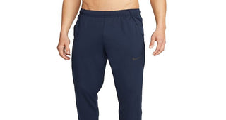 Nike Men's Dri FIT Epic Knit Training Pants Blue Size Medium