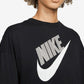 Nike Women's Sportswear Dance Tee Black Size Medium