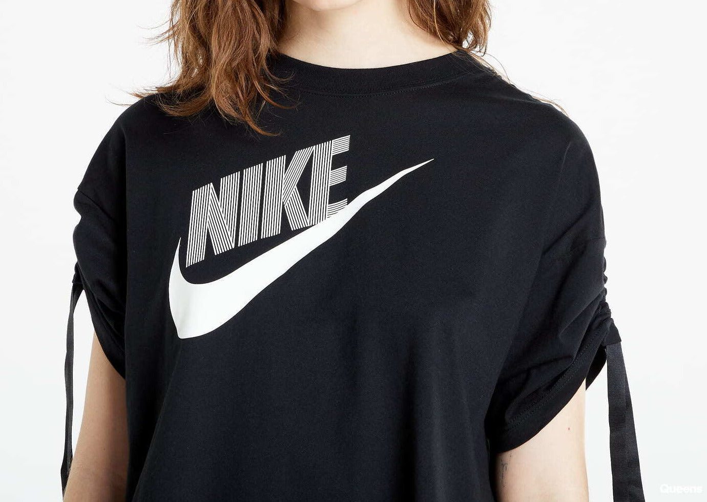 Nike Women's Sportswear Dance Tee Black Size Medium