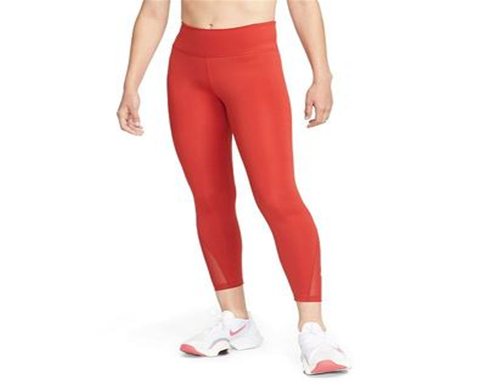 Nike Women's One Midrise Leggings Red Size 7/8