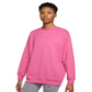 Nike Women's Therma IT All Time Fleece Crewneck Sweatshirt Pink Size Medium