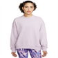 Nike Women's Dri FIT Get Fit Crewneck Training Sweatshirt Pink Size Large