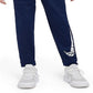 Nike Boy's Therma FIT Basketball Pants Blue Size Medium