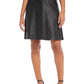 karen-kane-faux-leather-aline-skirt-black