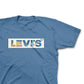 Levi's Men's Crest T-Shirt Blue Size X-Large