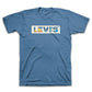 Levi's Men's Crest T-Shirt Blue Size X-Large