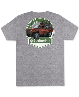Columbia Men's Truckee T-Shirt Gray Size Large