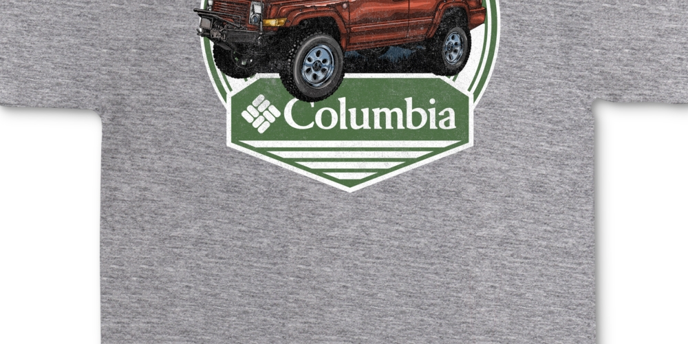 Columbia Men's Truckee T-Shirt Gray Size Large