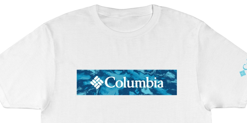 Columbia Men's Reilly Graphic T-Shirt White Size XX-Large