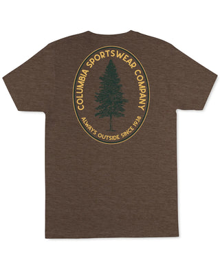 Columbia Men's Pine Graphic T-Shirt Brown Size M