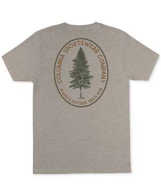 Columbia Men's Pine Graphic T-shirt Gray Size Large