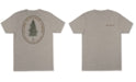 Columbia Men's Pine Graphic T-shirt Gray Size Large