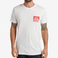 Reef Men's Wellie Graphic T-shirt White Size Small