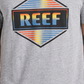 Reef Men's Caelum Graphic T-shirt Gray Size XL