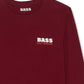 Bass Outdoor Men's Tent Graphic Long Sleeve T-Shirt Red Size Medium