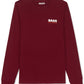 Bass Outdoor Men's Tent Graphic Long Sleeve T-Shirt Red Size Large