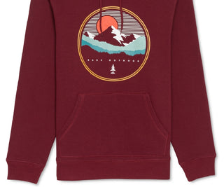 Bass Outdoor Men's Wilfork Graphic Hoodie Red Size XX-Large