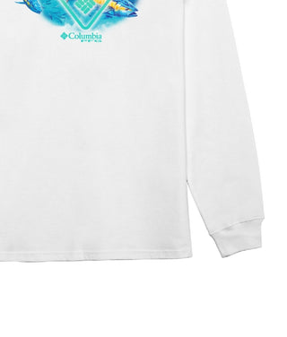 Columbia Men's Cotton Graphic T-Shirt White Size Medium