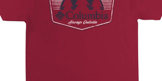 Columbia Men's Fade Graphic T shirt Red Size Medium