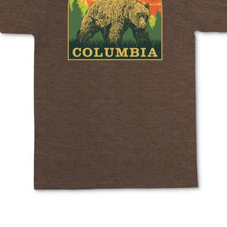 Columbia Men's Julien Graphic T-shirt Brown Size X-Large