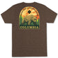 Columbia Men's Julien Graphic T-shirt Brown Size X-Large