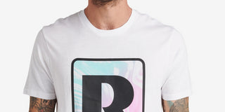 Reef Men's Tidus Graphic T-shirt White Size X-Large