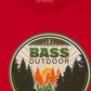 Bass Outdoor Men's Walk the Path Graphic T-Shirt Red Size Medium