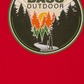 Bass Outdoor Men's Walk the Path Graphic T-Shirt Red Size Medium