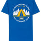 Bass Outdoor Men's Tent Graphic T-Shirt Blue Size X-Large
