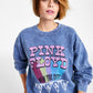 Junk Food Women's Floyd Sweatshirt Blue Size Large